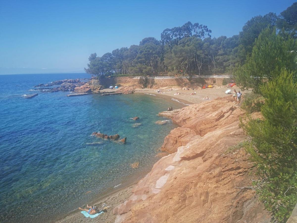 Mobil Home Neuf Camping L Ile Dor Plage St Raphael Avec Piscine Saint-Raphael (Var) Exterior foto